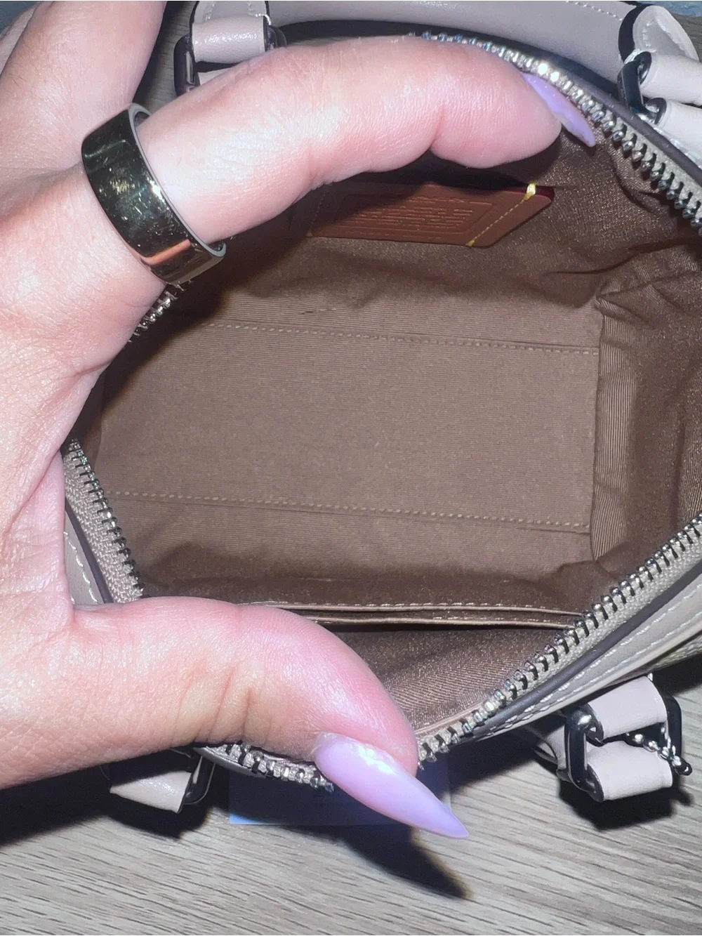 Coach Pastel Multicolor mini Rowan